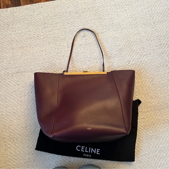 Celine Clasp Cabas Tote - Picture 3 of 16